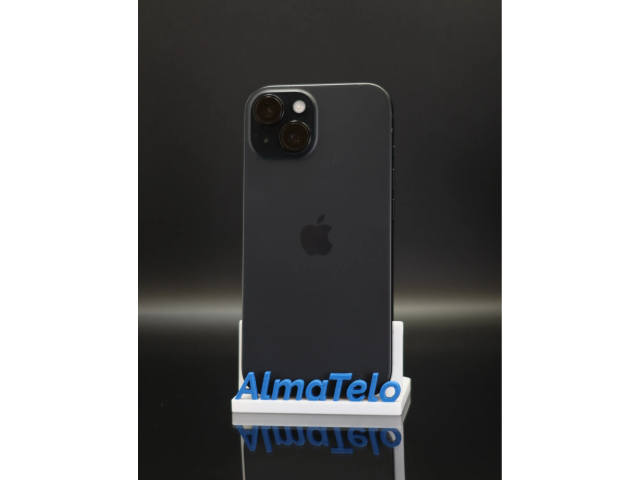 Apple iPhone 15 256 GB Black 100% akku - 12 HÓ GARANCIA