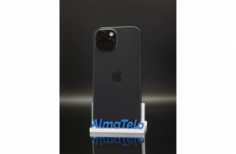 Apple iPhone 15 256 GB Black 100% akku - 12 HÓ GARANCIA