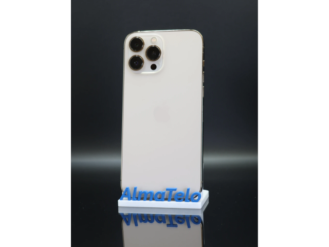 Apple iPhone 13 Pro Max 128 GB Gold 100% akku - 12 HÓ GARANCIA