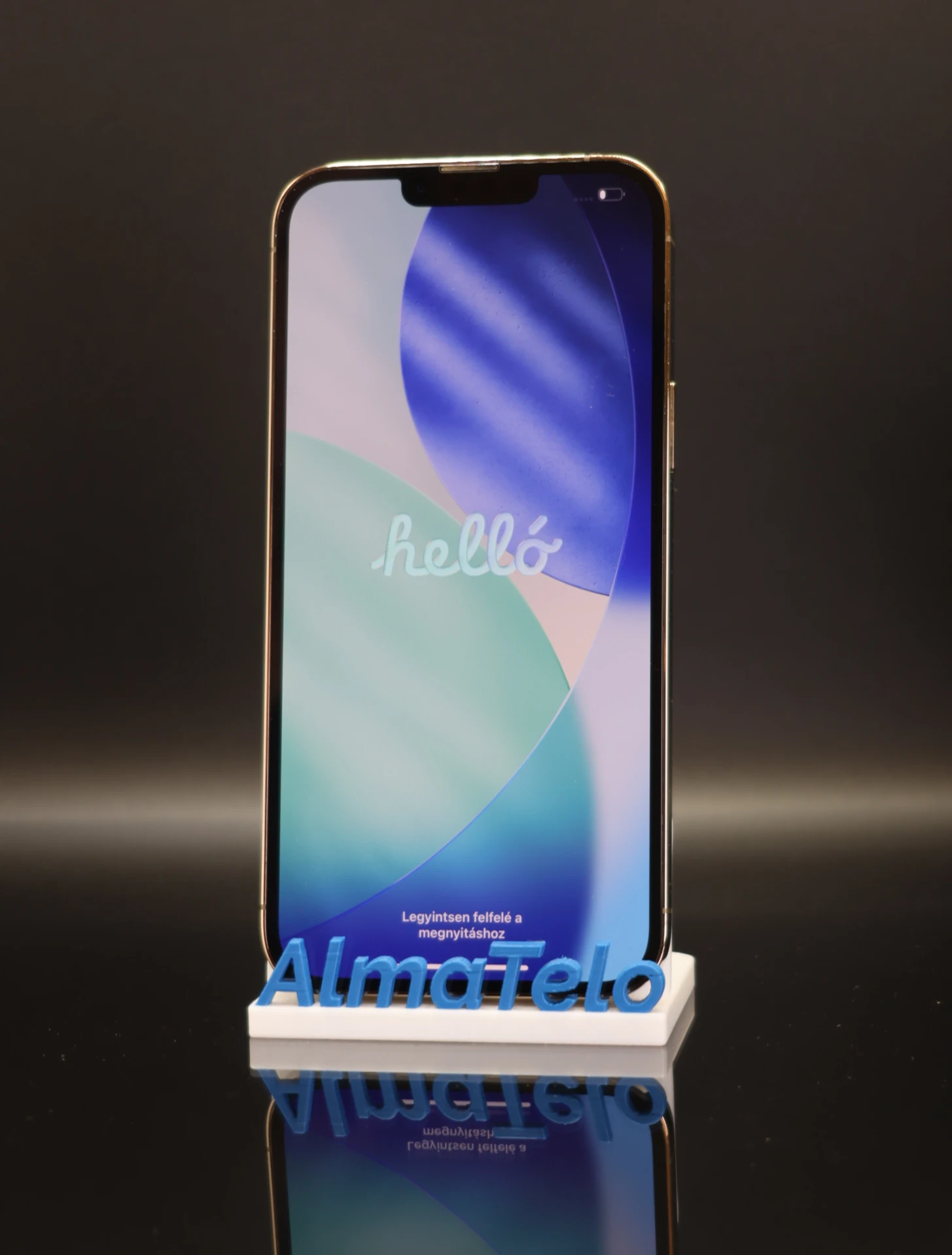 Apple iPhone 13 Pro Max 128 GB Gold 100% akku - 12 HÓ GARANCIA