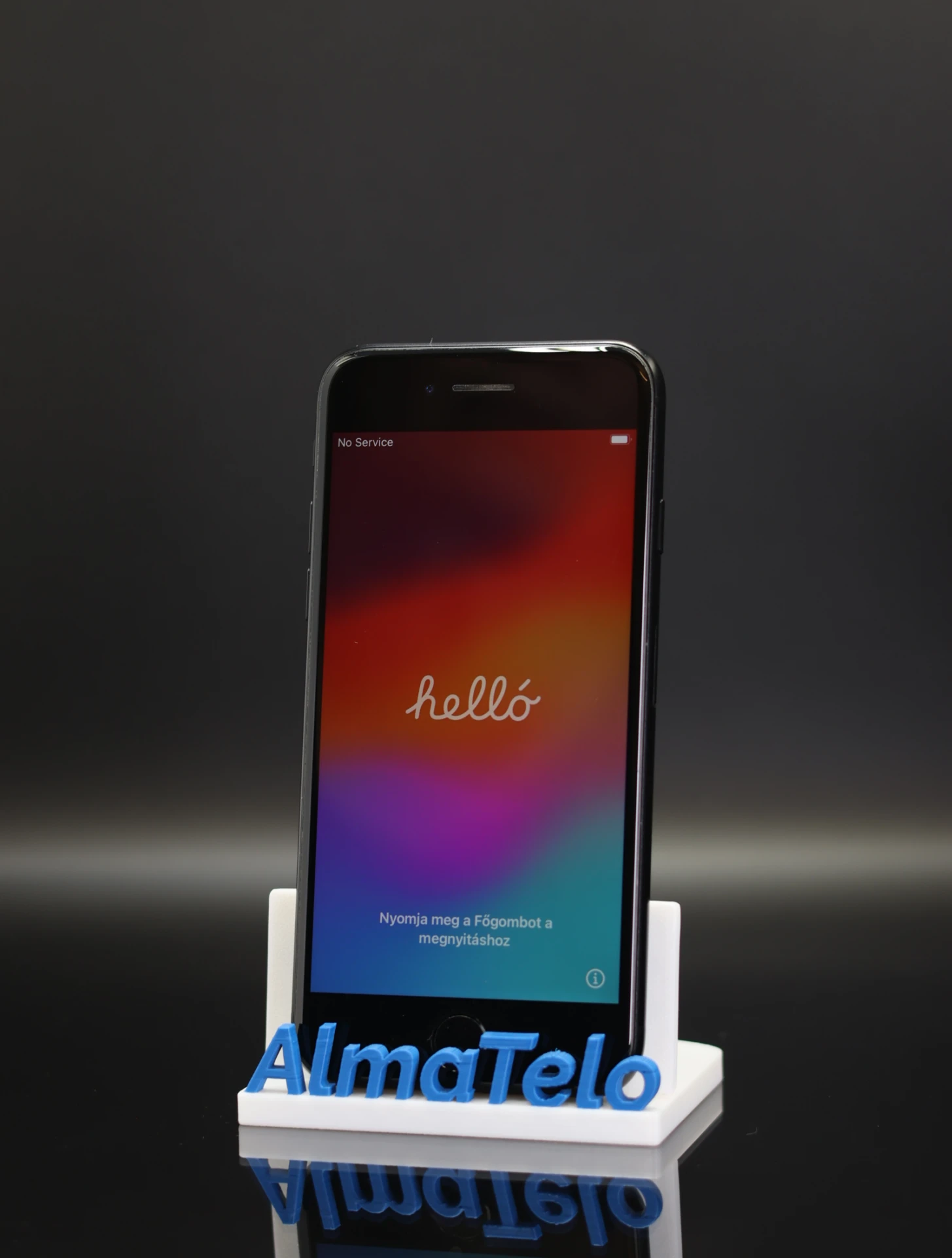 Apple iPhone SE (2020) 128 GB Black 100% akku - 12 HÓ GARANCIA