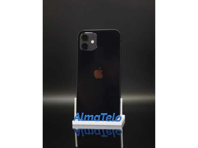 Apple iPhone 12 64 GB Black 100% akku - 12 HÓ GARANCIA
