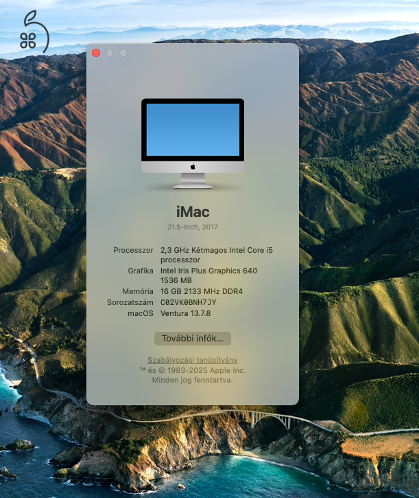 Használt iMac 21.5