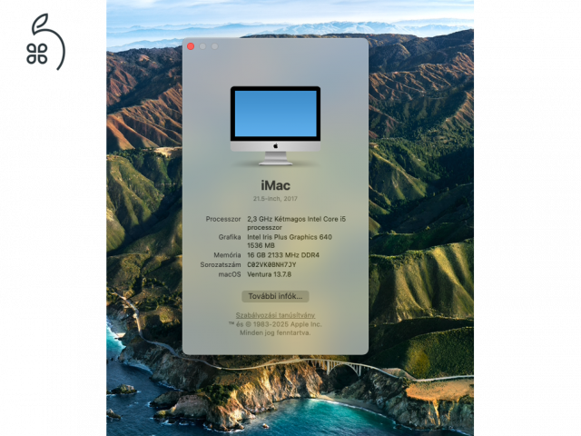 Használt iMac 21.5