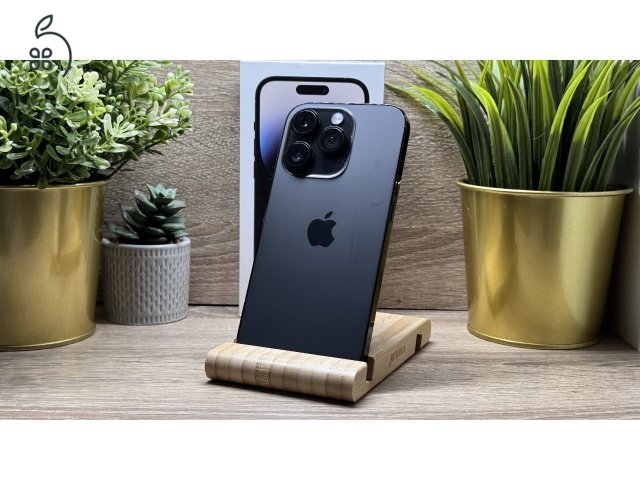 iPhone 14 Pro 128GB Fekete, Független - Garancia, Számla 