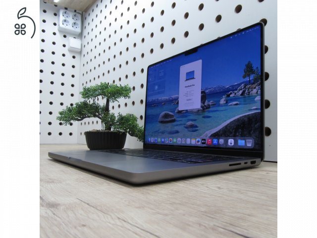 Apple MacBook Pro 14 (2021) M1 Pro 16GB/500GB – használt, szép – 86% akku