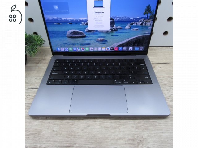 Apple MacBook Pro 14 (2021) M1 Pro 16GB/500GB – használt, szép – 86% akku