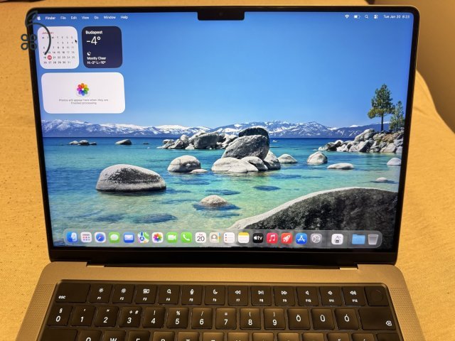 Grey Apple MacBook Pro 14