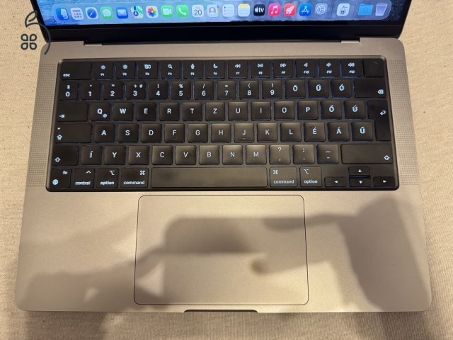 Grey Apple MacBook Pro 14