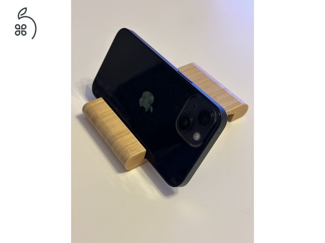 Éjfekete iPhone 14 128gb 84% akku