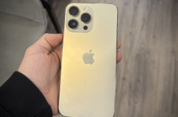 Eladó iPhone 14 Pro Max Gold 128GB - Szép állapotban, 89% akku!