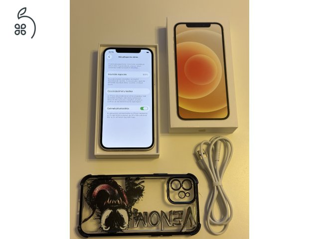 Gyönyörű állapotú iPhone 12 100% AKKU!