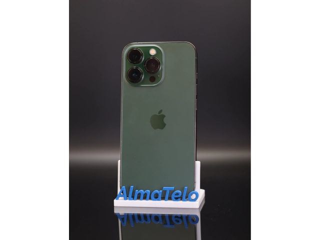 Apple iPhone 13 Pro 128 GB Alpine Green 100% akku - 12 HÓ GARANCIA