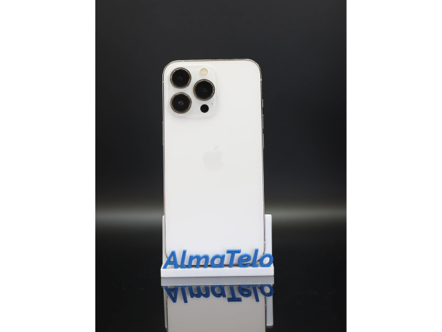 Apple iPhone 13 Pro 256 GB Silver 100% akku - 12 HÓ GARANCIA