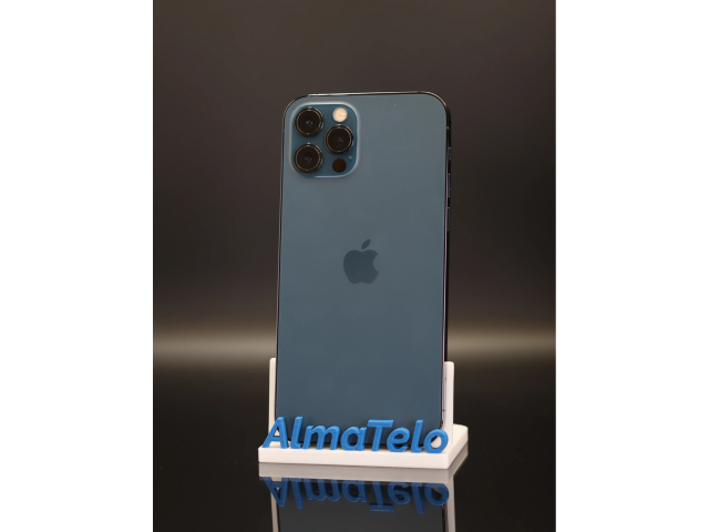 Apple iPhone 12 Pro 256 GB Pacific Blue 100% akku - 12 HÓ GARANCIA