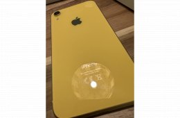 iPhone XR 64GB sárga független