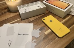 iPhone XR 64GB sárga független