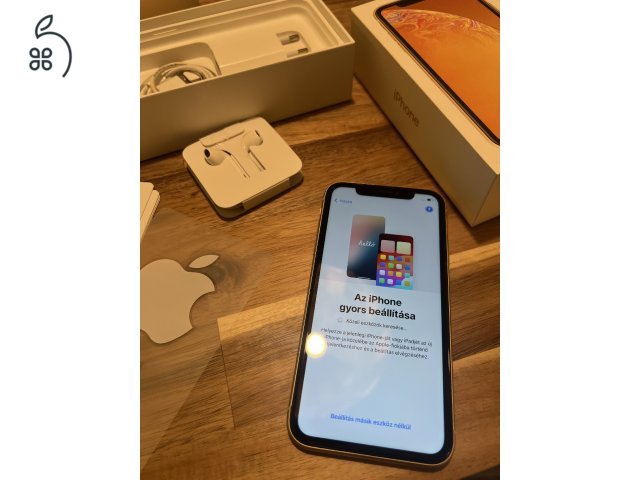 iPhone XR 64GB sárga független