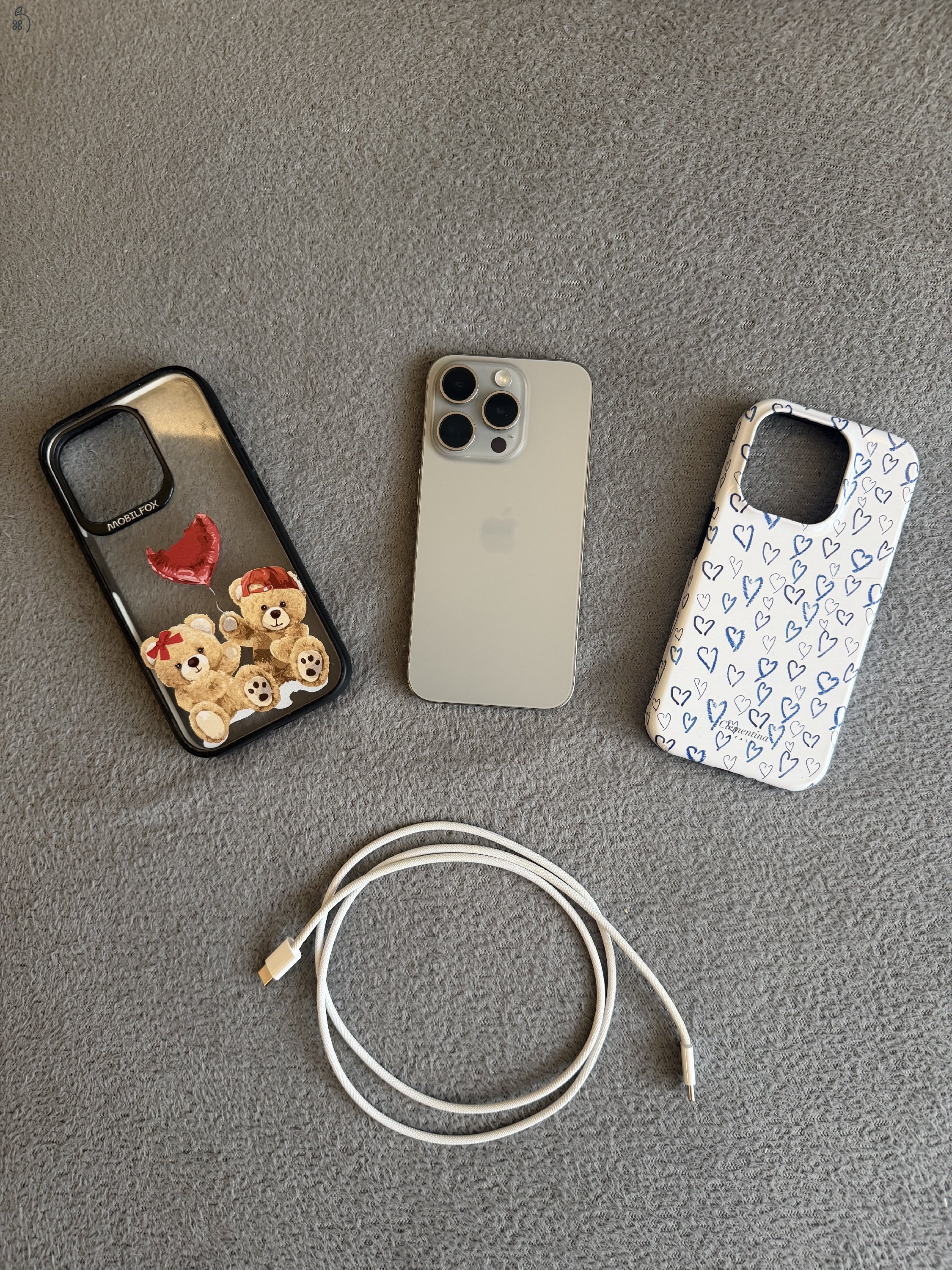 Eladó iPhone 15 Pro – 128 GB – Hibátlan állapot – Kártyafüggetlen