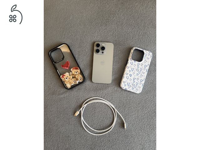 Eladó iPhone 15 Pro – 128 GB – Hibátlan állapot – Kártyafüggetlen