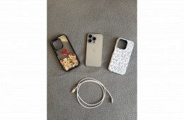 Eladó iPhone 15 Pro – 128 GB – Hibátlan állapot – Kártyafüggetlen