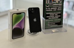 iPhone 14 128GB Független Újszerű/1-3 hónap gar./Akku 88%/p4695