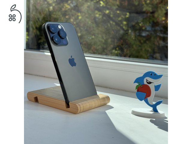 HIBÁTLAN iPhone 14 Pro 128GB Space Black-1 ÉV GARANCIA - Kártyafüggetlen, MS4420, 100% Akksi