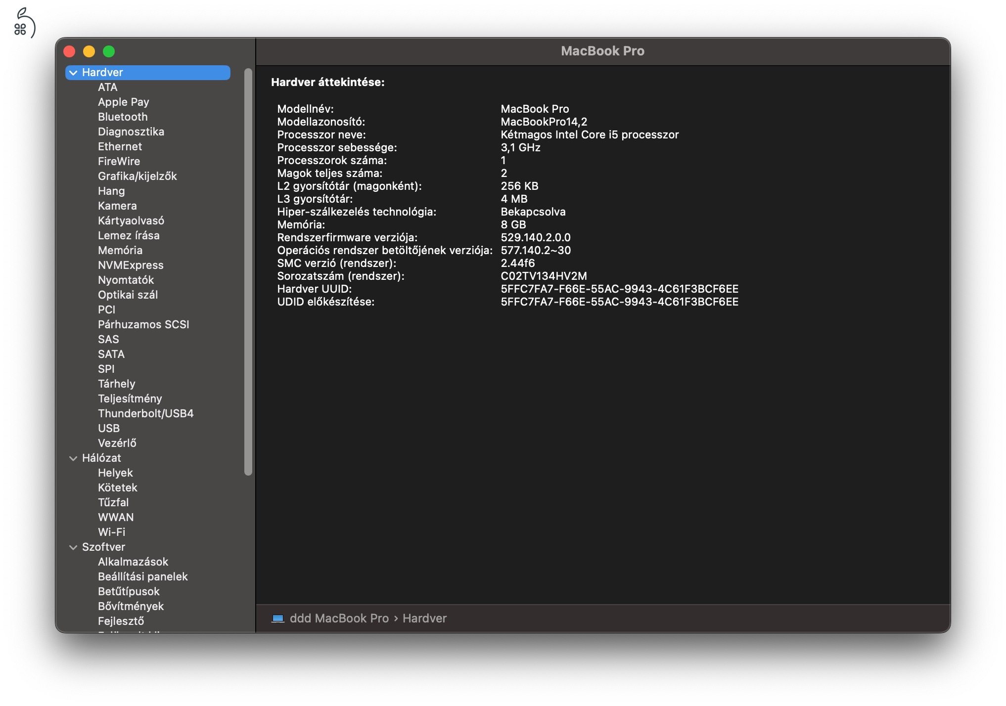 MacBook Pro Retina 13” 2017 512GB