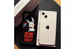 iPhone 13 Starlight 128 GB karcmentes, gyári állapot, független