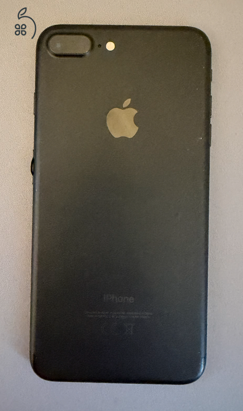 iPhone 7 Plus Black 32GB gyári föggetlen 100% akku