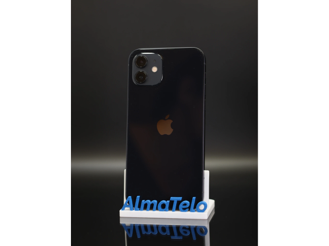 Apple iPhone 12 64 GB Black 100% akku - 12 HÓ GARANCIA