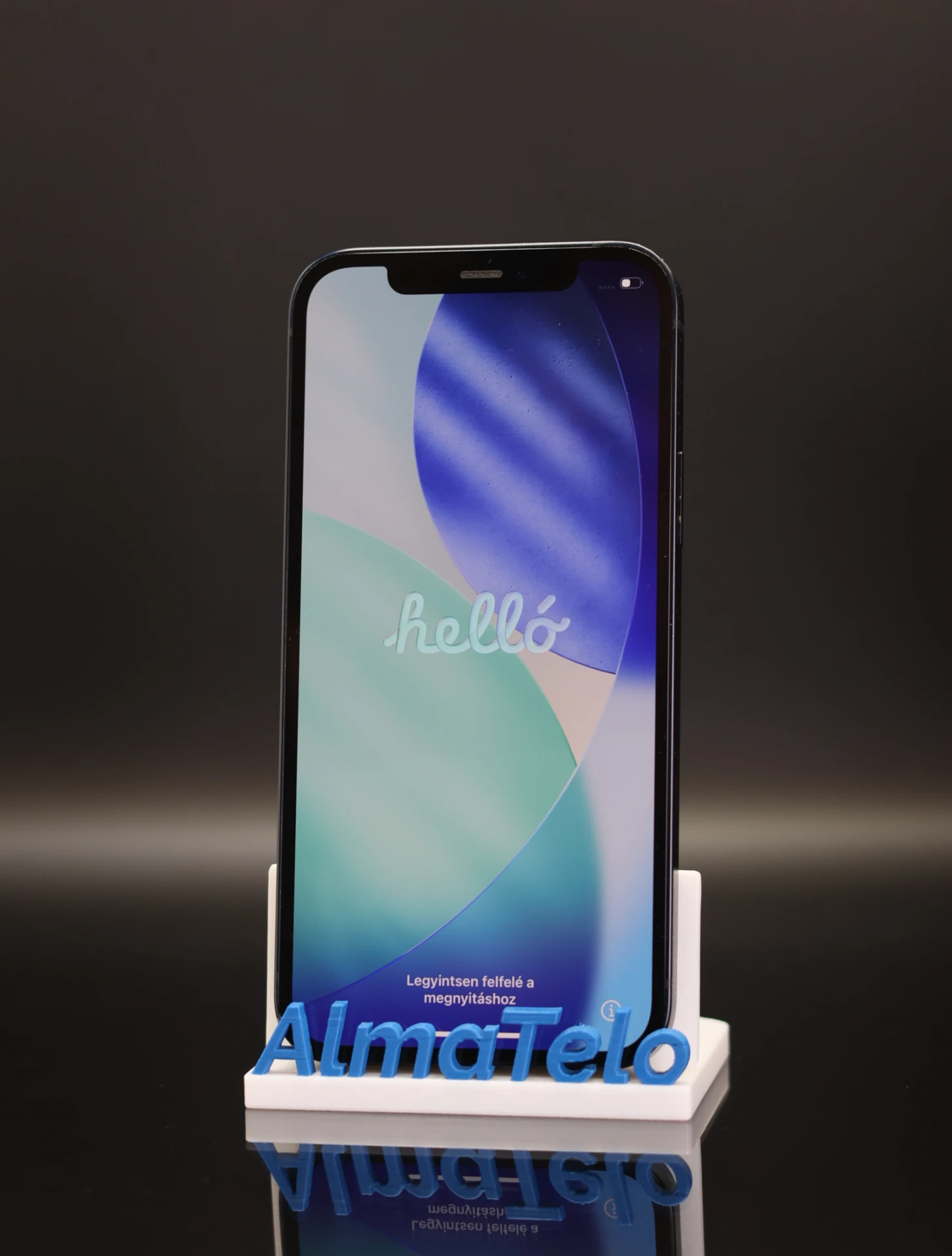 Apple iPhone 12 64 GB Black 100% akku - 12 HÓ GARANCIA