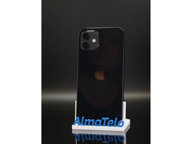 Apple iPhone 12 64 GB Black 100% akku - 12 HÓ GARANCIA