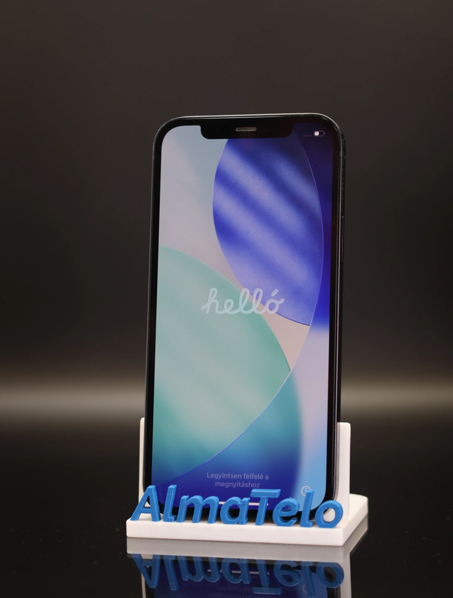 Apple iPhone 12 64 GB Black 100% akku - 12 HÓ GARANCIA