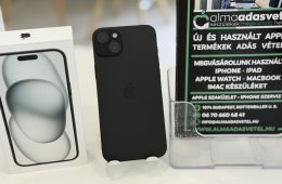 iPhone 15 Plus 256GB Független Újszerű/1-3 hónap gar./Akku 86%/p4697