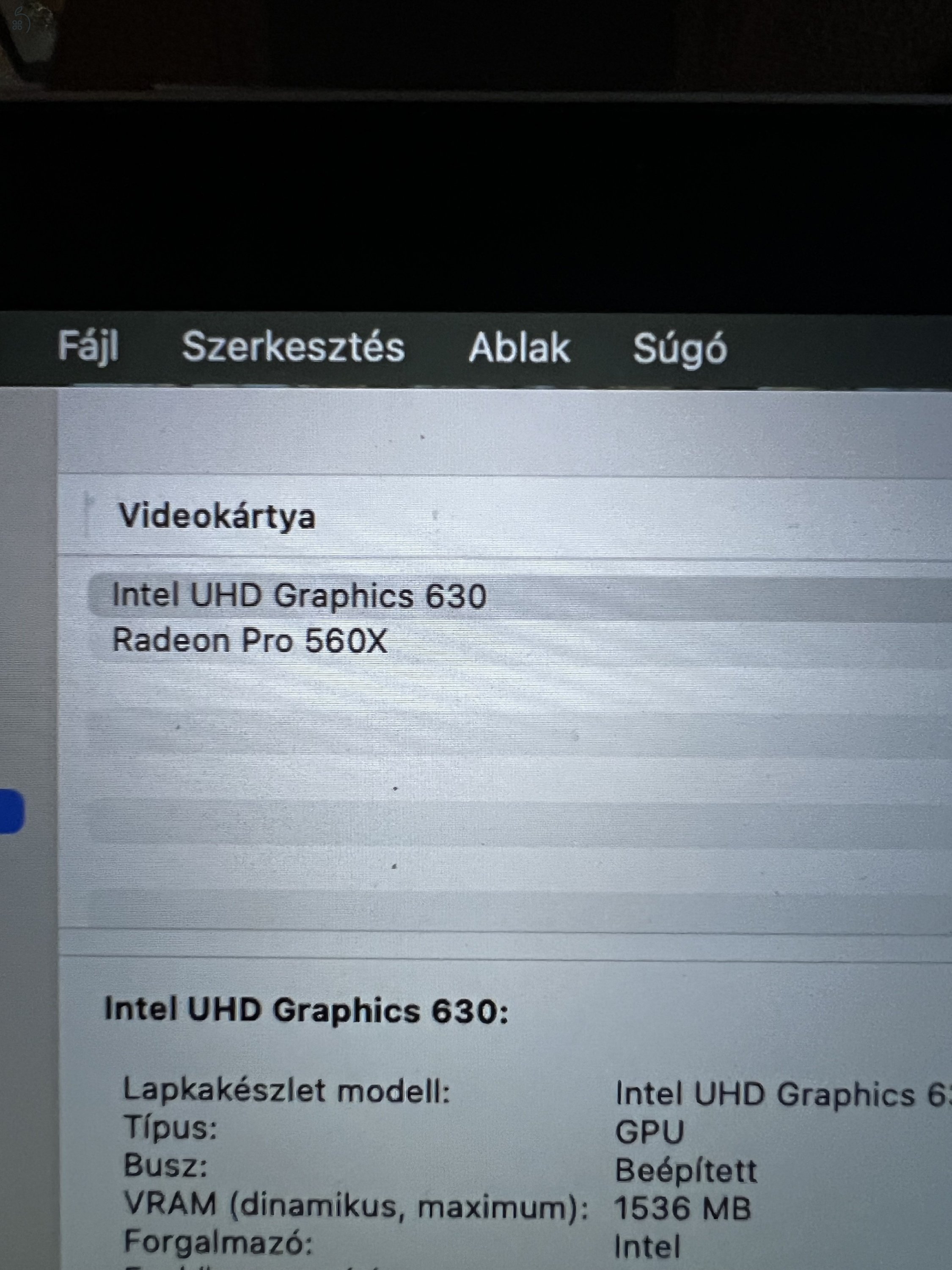 MacBook Pro 2019 Touch Bar