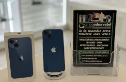 iPhone 13 128GB Független Újszerű/1-3 hónap gar./Akku 87%/p4698