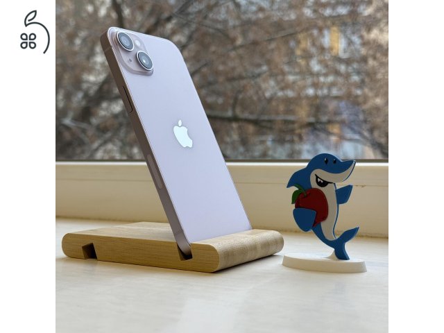 iPhone 14 Plus 128GB Purple -1 ÉV GARANCIA - Kártyafüggetlen, MS4308, 100% Akkumulátor