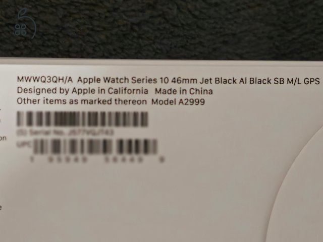 Apple Watch 10 új bontatlan fekete