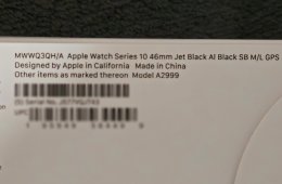 Apple Watch 10 új bontatlan fekete