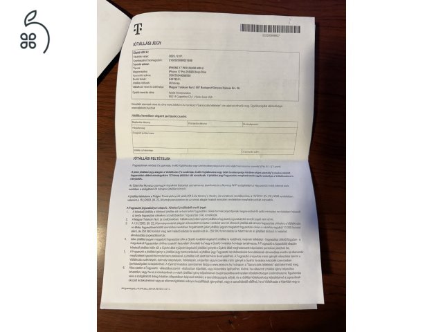 Eladó Iphone 17 Pro