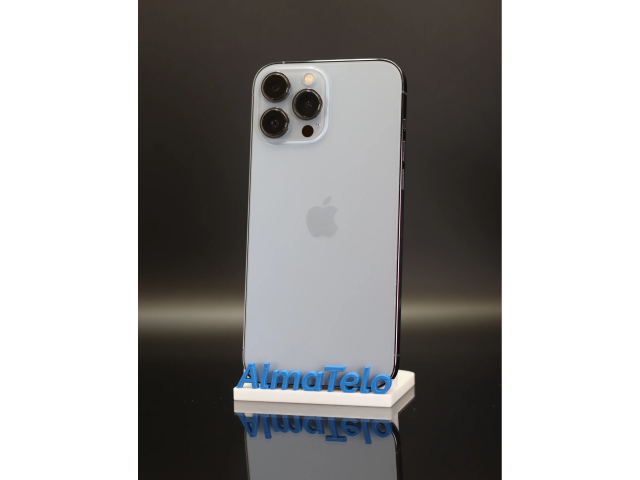 Apple iPhone 13 Pro Max 256 GB Sierra Blue 100% akku - 12 HÓ GARANCIA