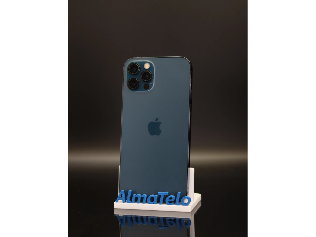 Apple iPhone 12 Pro 128 GB Pacific Blue 100% akku - 12 HÓ GARANCIA