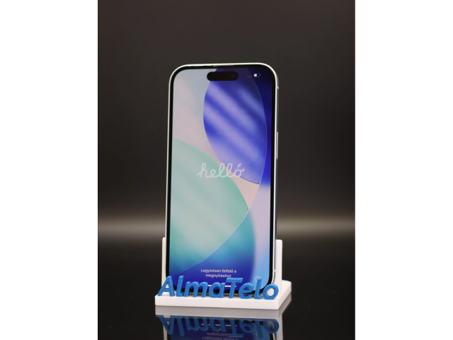 Apple iPhone 15 128 GB Blue 100% akku - 12 HÓ GARANCIA