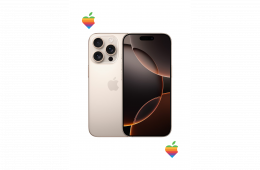 HIBÁTLAN iPhone 16 Pro, Sivatagi Titán, Független - 1ÉV Garancia, Számla