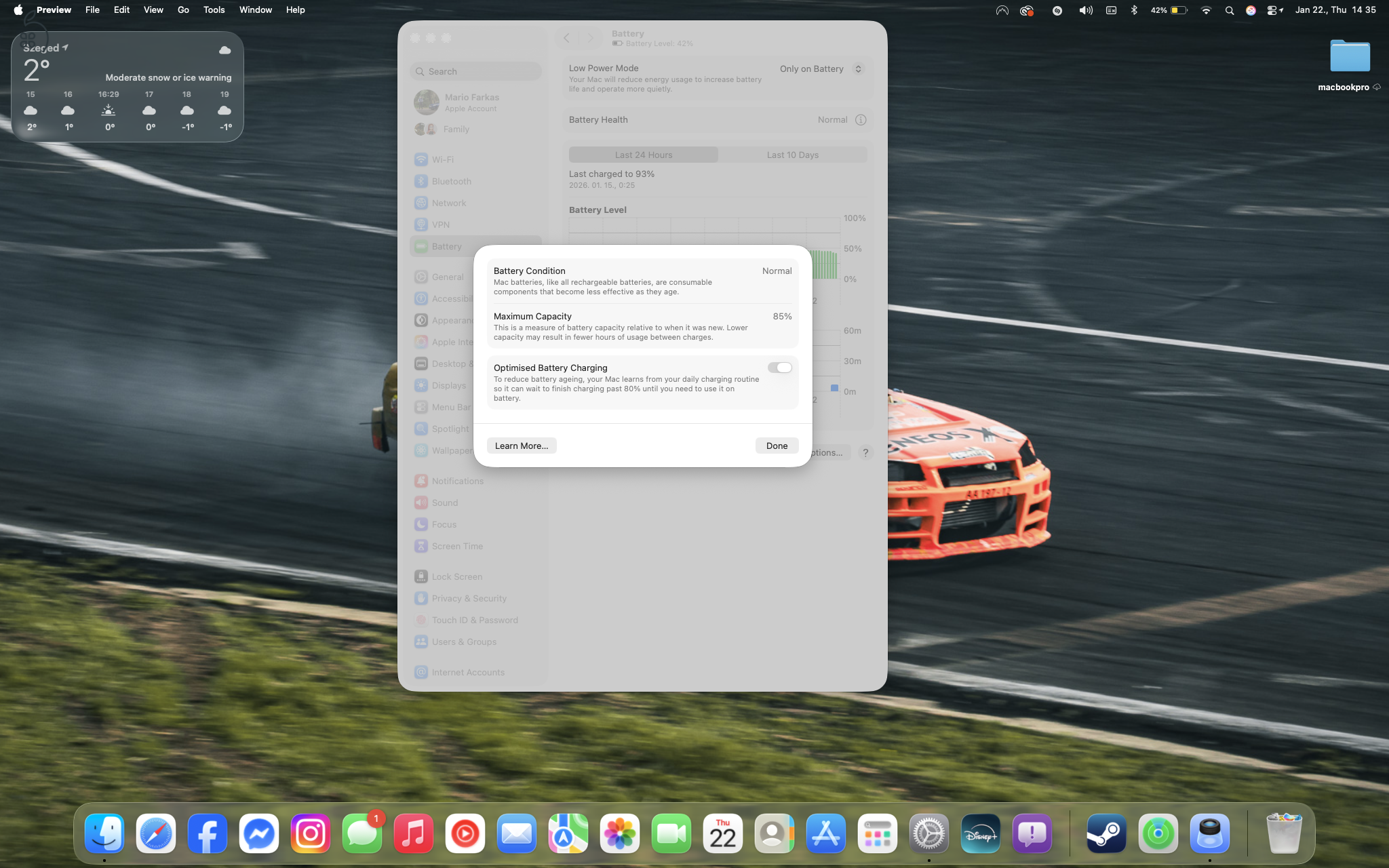 Macbook Pro M1 8/256