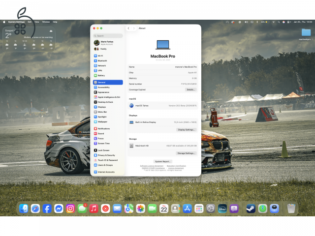 Macbook Pro M1 8/256