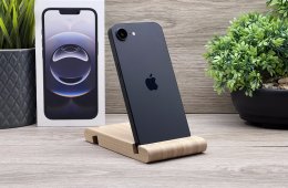 iPhone 16E Black 128GB 2 ÉV Garanciával Számlával 100% Akku