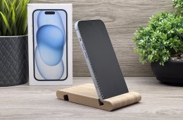 iPhone 15 Blue 128GB 2 ÉV Garanciával Számlával 92% Akku