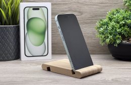 Hibátlan iPhone 15 Green 128GB 2 ÉV Garanciával Számlával 100% Akku